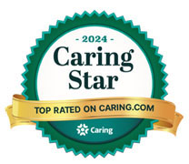 memory care and assisted living caring star award 2024